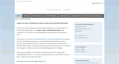Desktop Screenshot of klinik-am-kurfuerstendamm.de